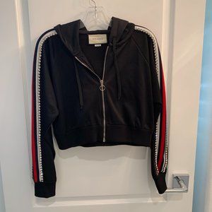 Gucci Zip Up Hoodie - Cropped